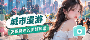 城市街区与书店的生活观察